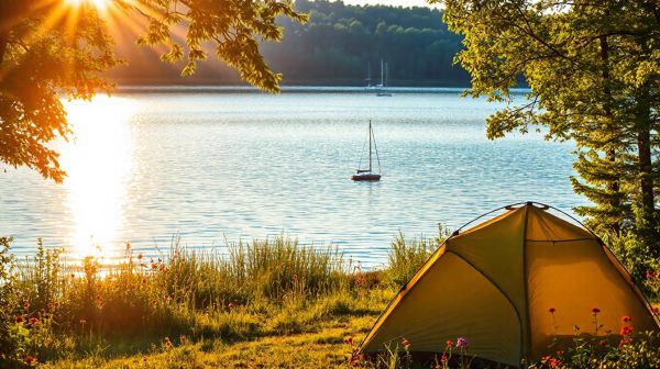 Les meilleurs conseils pour camper près du lac du Bourget cet été