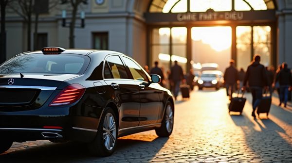 Réservez votre taxi rapide depuis la gare Part-Dieu